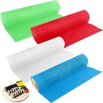 Plastic Sushi Rolling Mat,DanziX 4 PCS Kitchen Non Stick Sushi Rolling Mat for Home Kitchen DIY Sushi Tool