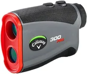 Callaway Golf- 300 Pro Laser Rangefinder with Slope , Silver/Red