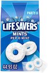 LIFE SAVERS Pep-O-Mint Breath Mint Bulk Hard Candy, Party Size, 44.93 oz Bag