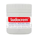 Sudocrem Antiseptic Healing Cream For Nappy Rash, Eczema, Surface Wounds, Sunburn, Minor Burns, Acne, Bed Sores and Chilblains, 60g