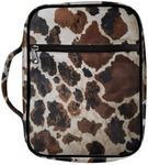 Coldinair Brown Cow Print Bible Cov