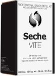 Seche Vite Dry Fast Top Coat 16oz Refill Kit, 16 oz Refill & 4 x 0.50 oz