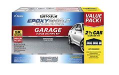 Rust-Oleum 261845 EpoxyShield Garage Floor Coating, 2 gal, Gray, 2.5 Car Kit