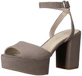 Kenneth Cole New York Women's Pheonix Platform Dress Sandal Heeled, Elephant, 9.5