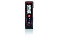 Leica DISTO D110 (E7100i) 60m/200ft Laser Distance Measure with Bluetooth - Black/Red