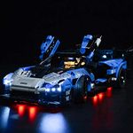 Kyglaring Led Light kit Compatible with Lego 42123-Light Set Designed for Creator Expet McLaren Senna GTR Toy Car Model - NOT Included Lego Model (Standard Version)