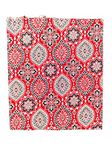 Pure Cotton Unstitched Printed Fabric Material for Women Kurta/Blouse/Palazzos/Piece Material for Womens (1M, RED DOT)