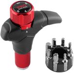 PRO BIKE TOOL Adjustable T Torque Wrench - 4, 5 and 6 Newton Meters - Quality Bicycle Maintenance Tool for Road & Mountain Bikes - 1/4 Inch Hex Driver Torque Wrench for Home & Roadside Repair