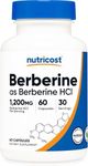 Nutricost Berberine HCl 1200mg , 60