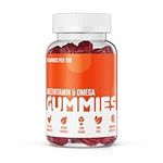 Nuke Nutrition Multivitamin Gummies with Omega 3 x60 - Strawberry Flavour Gummy Vitamins Adults - Vegan Adult Multivitamin Gummies - Gummies Vitamins Adults - Chewable Multi Vitamins for Men & Women