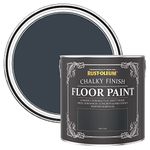 Rust-Oleum Black Scratch-Proof Floor Paint in Matt Finish - Black Sand 2.5L