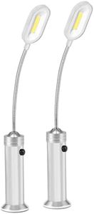 LED Concepts BBQ Grill Lights Magnetic Base Super-Bright LED Lights-360 Degree Flexible Gooseneck, Weather Resistant, Task Lighting Barbecue Grilling (2)