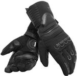Dainese Scout 2 Unisex Gore-Tex Motorcycle Gloves, Black, Size XL