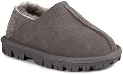 Ozwear Ugg Unisex Kids Remy Water Resistant Ugg Boot, Grey, US 13-1