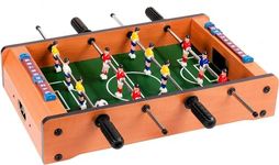 Unibos | Mini Table Top Foosball Game | 41cm x 23cm | Six-A-Side Football Table Game For Kids & Adults | Indoor & Outdoor Entertainment, Bars, Parties | Football Gift