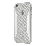 Ferrari feci019 Case Carbon Fiber and Aluminum for Apple iPhone 7/6/6S, Silver