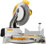 DEWALT 12-Inch Miter Saw, 15-Amp, Single Bevel, Compound (DWS715)