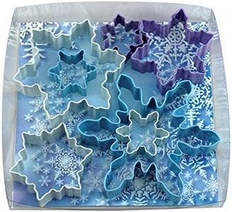 R&M International 1894 Snowflake Cookie Cutters, Assorted Sizes, 7-Piece Set
