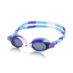 Speedo Unisex Kid's Swim Goggles Skoogle Ages 3-8, Purple Aqua Splash Tie Dye, One Size