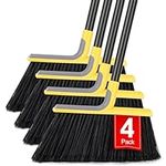 4 Packs Outdoor Broom for Floor Cle