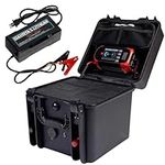 Dakota Lithium - 12V 60Ah Dual Purpose Power Box and 1000CCA LiFePO4 Deep Cycle Starter Battery with Inverter - 11 Year USA Warranty - DC, and USB Ports - Waterproof - 12v 10amp Charger Included