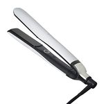 ghd Platinum+ Styler ― 1" Flat Iron Hair Straightener, Professional Ceramic Hair Styling Tool for Stronger Hair, More Shine, & More Color Protection ― White