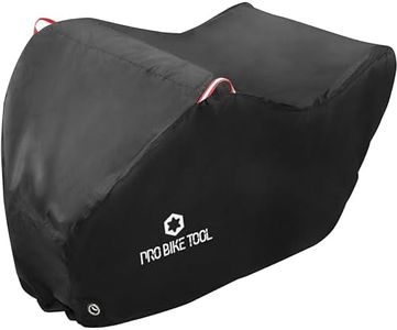 PRO BIKE TOOL Bike Cover for Outdoor Bicycle Storage - XXL Size for 2-3 Bikes - Stationary Use for Yard, Garden or Indoors - Protection from All Weather Conditions for Mountain & Road Bikes