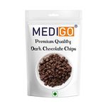 Milk Chocolate Chips, Milk Choco Chips,Choco Chips For Cookies, Milk Chocolate Chips Packet For Cake,Choco Chips For Cake Decoration (1kg)