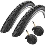 Schwalbe Land Cruiser 700 x 40c Hybrid Bike Tyres with Presta Tubes (Pair)