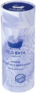 Eco Bath London Derma Epsom Salt Bath Soak – Made in UK | Magnesium Bath Salts with Sandalwood & Bergamot Essential Oils | Epsom Salts for Skin Care & Relaxation - 2.2 LB (1kg)