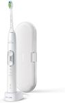 PHILIPS Sonicare ProtectiveClean 6100 Electric Sonic Toothbrush, White (Model HX6877/28)