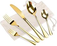 Oziral Golden Cutlery 20 Piece Cutl