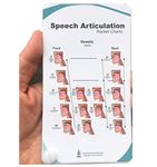 Speech articulation Anatomy Pocket Charts