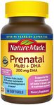 Prenatal Vitamin + DHA Softgels with Folic Acid, Iodine and Zinc, 60 Count