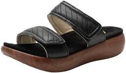 Alegria Womens Brayah Leather Slide