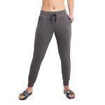 Champion Women's Jersey Jogger Pant Pants, Granite Heather, S