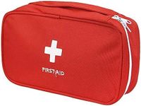 Hudux First Aid Bag - First Aid Kit Bag Empty for Home Outdoor Travel Camping Hiking, Mini Empty Medical Storage Bag Portable Pouch