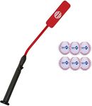 MPO Insider Bat Size 7 and Anywhere Ball Complete Baseball Softball Batting Practice Kit (1 Bat & 6 Balls)