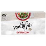 Vanity Fair Everyday Napkins, 200 Count (Packaging Design May Vary)