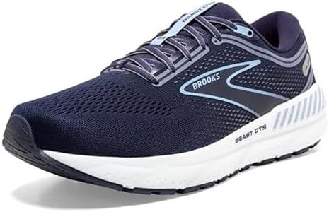 Brooks Men s Beast GTS 23 Supportive Running Shoe, Peacoat/Blue/White, 8 X-Wide