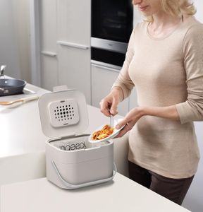 Joseph Joseph Stack 4 Compost Bin – Kitchen Food Waste Caddy