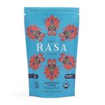 Fair Trade Organic Dirty Rasa - Low Caffeine Organic Coffee Substitute with Adaptogens: Chagae & Reishi Mughroom - Concentration & Energy Focused Blend - Vegan and Gluten Free - 8oz