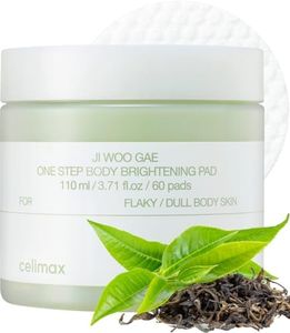 celimax ONE STEP Body Brightening Pad, Simple but Effective Armpit Cleaner with Green Tea, Vitamin B, White Truffle, Resveratrol - 60 Pads, 110ml