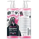 BUGALUGS Baby Fresh Dog Shampoo 500ml dog grooming products for smelly dogs with baby powder scent, Vegan, best pet puppy shampoo conditioner professional (1x500ml)