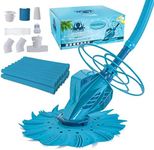 U.S. Pool Supply Octopus Professional Automatic Pool Vacuum Cleaner & Hose Set - Powerful Suction That Removes Swimming Pool Debris, Cleans Floors, Walls, Steps - Quiet Cleaning Side Climbing Sweeper