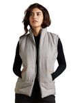 Amazon Brand - Symbol Women's Quilted Jacket (AW19KJ002_Stone Grey_3XL)