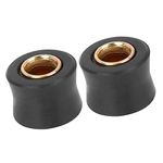 A ABSOPRO Motorcycle Rear Shock Absorber 10mm Bushing Mount Bushes (Set of 2)