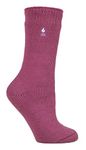 HEAT HOLDERS - Mens & Womens 2.3 Tog Original Thermal Socks | 3 Sizes | Thick Warm Fluffy Insulated Socks for Winter | Ideal for Raynauds (4-8, Pink)