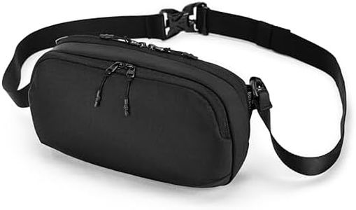 reeyee Compact EDC Sling Bag 3L-4.5L, Crossbody Bag Minimalist Chest Shoulder Pack for Men/Women, Lightweight Casual Funny Pack for Travel/Daily Commute,840D CORDURA Water Resistant