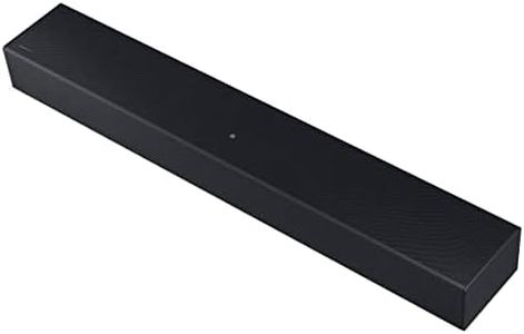 Samsung Barra de Sonido HW-C400/ZF - Subwoofer Integrado, Surround Sound Expansion (SSE), Conexión a TV por Bluetooth, One Remote Control y Modo Noche